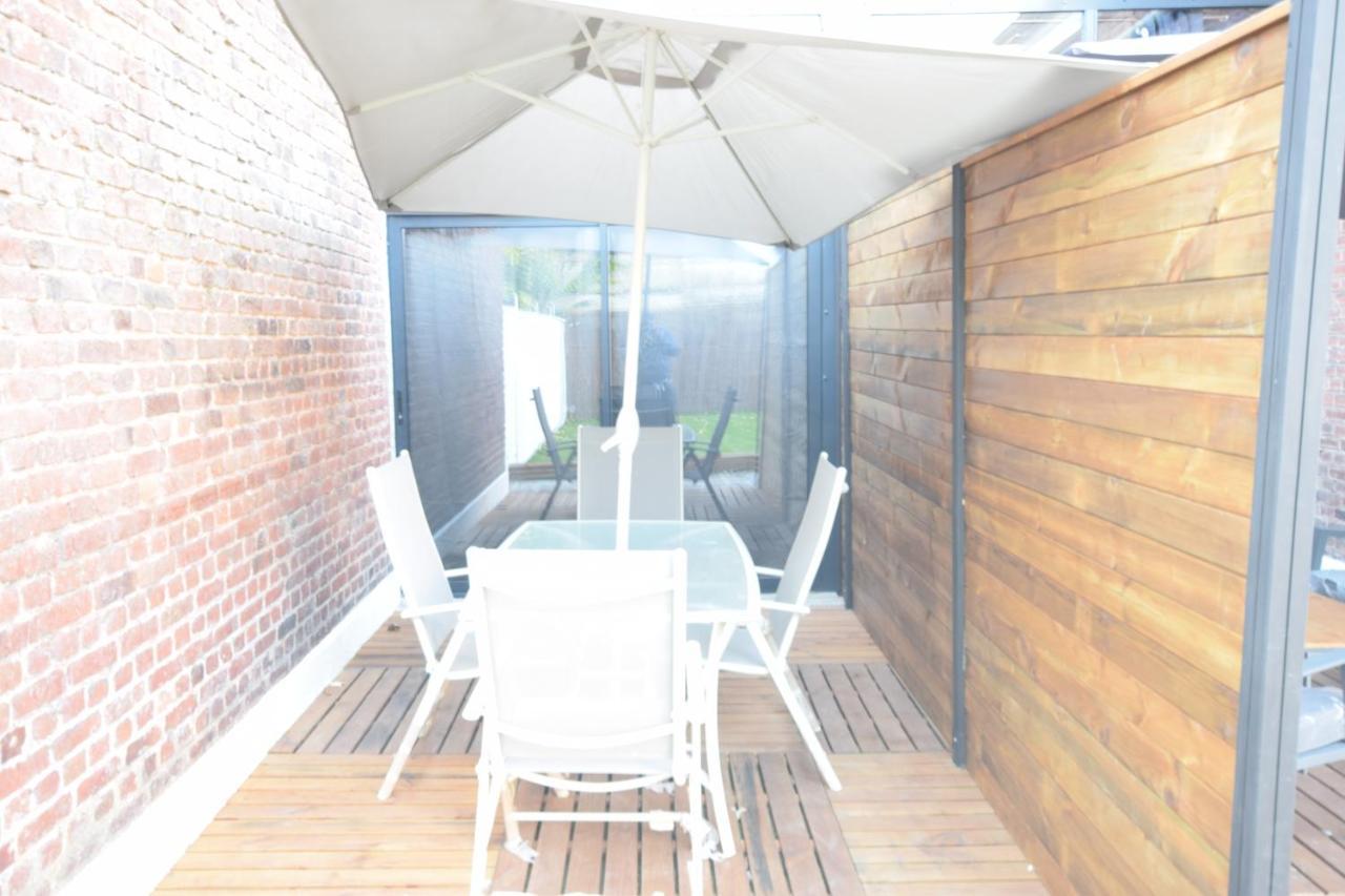 Hyper Centre Valenciennes - Wifi - Terrasse - Tramway - Lerelaisdodile2 Appartement Buitenkant foto